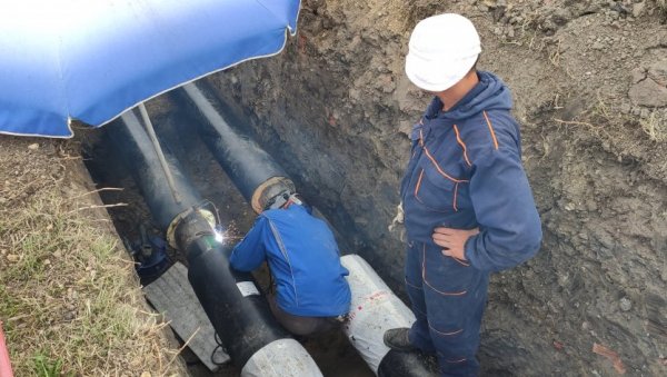 ФИНАЛИЗАЦИЈА РАДОВА: Постављене топловодне цеви у Зрењанину