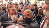 MAKRON PONOVO NAPADNUT: Posle šamara, predsednika Francuske gađali u Lionu (VIDEO)