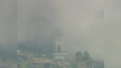 JEZIVE SCENE, LAVA PROGUTALA CRKVU! Vulkan na La Palmi se ponovo aktivirao (VIDEO)
