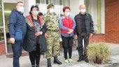 BREZJAK DOČEKAO I VOJNE LEKARE: Komanda prve brigade KOV iz Novog Sada ponovo pomaže Jadranima