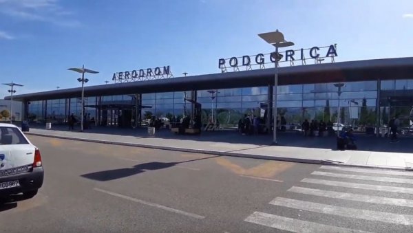 ИНЦИДЕНТ У ПОДГОРИЦИ: На аеродрому оштећен авион Владе Црне Горе!
