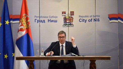 PITANJE KOJE JE OTKRILO VELIKE USPEHE SRBIJE - Vučić: U Nišu je 2012. prosečna plata bila 316, a danas je 520 evra!