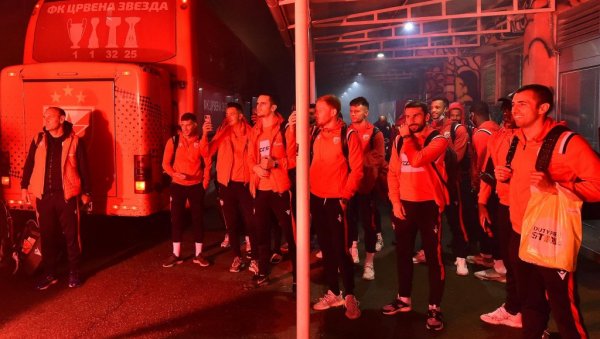 ОВО НИСУ ОЧЕКИВАЛИ Ево шта су навијачи урадили фудбалерима Звезде по повратку у Београд