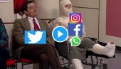 TWITTER SE ŠALI NA ZAKERBERGOV RAČUN: Facebook, WhatsApp i Instagram predmet šale na društvenoj mreži koja radi (FOTO)