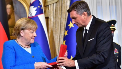 POSLEDNJI SAMIT KAO KANCELARKA: Merkelovoj najviše slovenačko odlikovanje