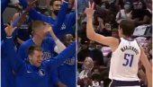 LUDNICA U DALASU:  Dončić trojkom pokvario obruč, Marjanović ga popravljao dok nisu došli pravi majstori (VIDEO)