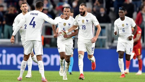 STRAŠAN MEČ U TORINU: Francuska posle neverovatnog preokreta pobedila Belgiju i otišla u finale Lige nacija