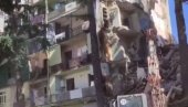 SRUŠILA SE STAMBENA ZGRADA, IMA MRTVIH: Užas u Batumiju, ljudi zatrpani ispod ruševina (FOTO/VIDEO)
