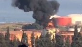 NOVA KATASTROFA U LIBANU: Nakon što je zemlja ostala bez struje, gori veliko skladište nafte (VIDEO)