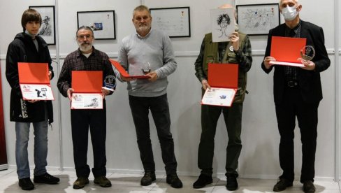 PRAZNIK CRTAČA: Uručene nagrade Novosti za najbolju karikaturu na konkursu Pjer