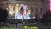 NESVAKIDAŠNJI PRIZOR NA SKUPŠTINI SRBIJE: Dešavanja sa svečane večere na zgradi parlamenta (VIDEO)