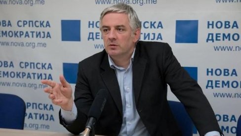 IZDAJA NARODNE VOLJE: Nova srpska demokratija - Na formiranje vlade Crne Gore utiču zapadni centri moći