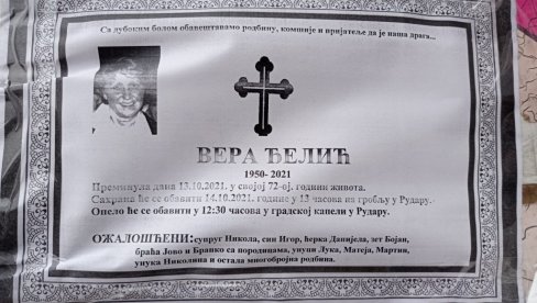 ŠOK I SUZAVAC DOVELI DO SMRTI: Ovo je Srpkinja koja je preminula nakon brutalne akcije ROSU u Zvečanu