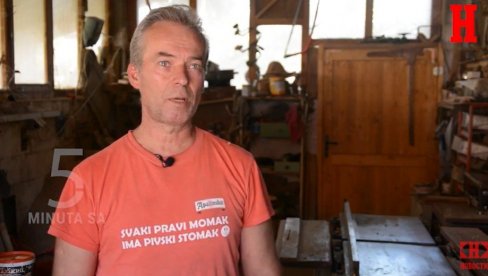 СВАКО МОЖЕ, САМО ТРЕБА ДА ИМА ЖЕЉУ: Пинтер Мирослав Недељковић у емисији 5 минута са открио тајне посла