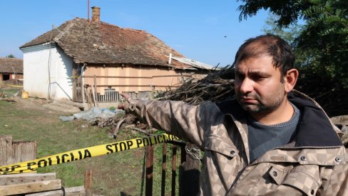 ЕНО ГА, ЛЕЖИ МРТАВ: У селу Јабучје код Лајковца ухапшен Боривоје Станковић (40) због убиства оца секиром