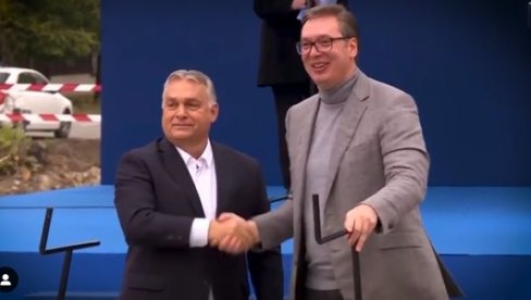 ЗАЈЕДНО СМО МНОГОСТРУКО ЈАЧИ: Председник Вучић објавио видео са важном поруком за Србију и Мађарску (ВИДЕО)