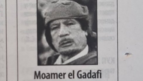 VELIKI VOĐA, JOŠ VEĆI ČOVEK: Čitulja za Gadafija u Srbiji - 10 godina od brutalnog ubistva libijskog lidera