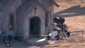 PRVI SNIMCI SA MESTA TRAGEDIJE: Ovo je crkva u kojoj je Alek Boldvin ubio Halinu Hačins (VIDEO)