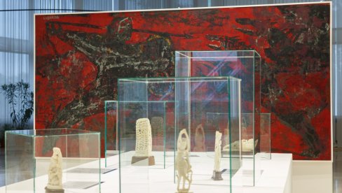 ЛУБАРДА СПОНА ЈУГОСЛАВИЈЕ И ИНДИЈЕ: Вођење кроз изложбу Прометеји новог века у Музеју Југославије
