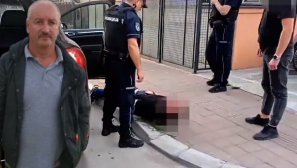 Snimak hapšenja zbog ubistva porodice Đokić