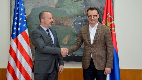 SASTANAK PETKOVIĆA I GINKELA: Direktor Kancelarije za KiM razgovarao sa novoimenovanim zamenikom ambasadora SAD u Srbiji (FOTO)