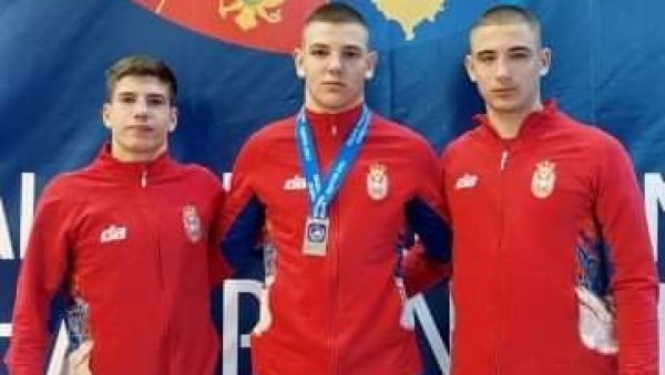 ОСТВАРИО УСПЕХ: Андрија освојио сребро на Балканском