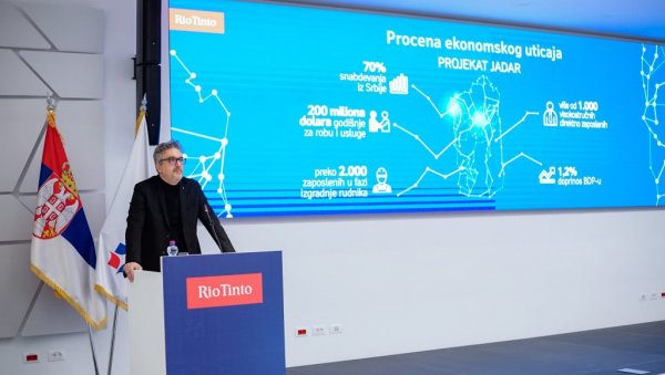 ПОСАО ЗА 5.000 ЉУДИ , ПЛАТА 1.200 $: Студија о економском утицају пројекта Јадар који треба да реализује Рио Тинто