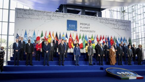 ZAVRŠNO SAOPŠTENJE G20: Nema zajedničkog stava o Ukrajini