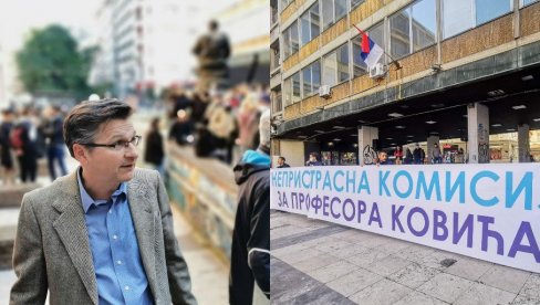 INTELEKTUALCI DIGLI GLAS: Profesor Miloš Ković dobio snažnu podršku