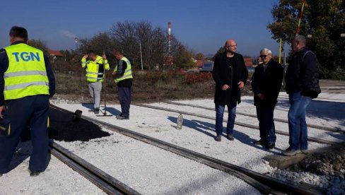 BEZBEDNIJI PRUŽNI PRELAZ: Rekonstrukcija na ukrštanju Ulice Sime Sarage i železničke pruge