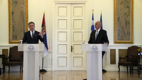 PODRŠKA GRČKE OKO KiM: Ministar Selaković tokom posete Atini dobio uveravanja o stateškim pitanjima