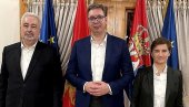 ВУЧИЋ ПОЖЕЛЕО ДОБРОДОШЛИЦУ КРИВОКАПИЋУ: Србија и Црна Гора могу и морају боље да сарађују