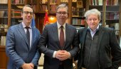 HVALA VUČIĆU ŠTO JE ODVOJIO VREME: Predsednik razgovarao sa Mihaelom Martensom i Bendžaminom Mozerom