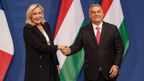 EVROPSKA DESNICA U RITMU ČARDAŠA: Marin Le Pen poslednja među političarima koji su otišli u goste kod Viktora Orbana