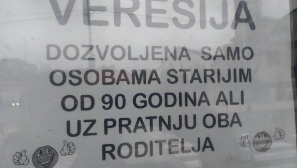 ВЕРЕСИЈА НА ПИРОТСКИ НАЧИН: Хит обавештење на фризерској радњи у центру града насмејало све (ФОТО)
