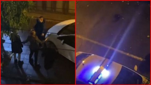 DETALJI BRUTALNOG OBRAČUNA U CENTRU BEOGRADA: Otac i sin se tukli na ulici - nasrnuo na njega lopatom! (VIDEO)