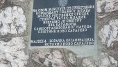 ОШТРА ПОРУКА ИЗ ИСТОЧНОГ САРАЈЕВА: Спомен-плоча српском народу на Врацама неће бити укљоњена!