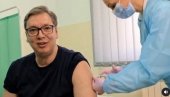 ВУЧИЋ СУТРА ПРИМА ТРЕЋУ ДОЗУ: Председник ће се вакцинисати на Београдском сајму