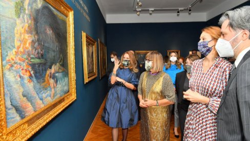 ŽIVOT-SAN-SMRT: Svečano otvorena izložba u Galeriji Matice srpske