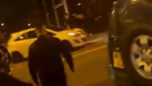 NEVEROVATAN SNIMAK MASOVNE TUČE MAČETAMA: Engleska u šoku posle krvave noći u Bredfordu - automobil udario čoveka (VIDEO)