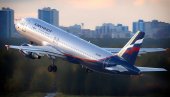 LETE SAMO U RUSIJI I ZA MINSK: Aeroflot obustavlja sve međunarodne letove od 8. marta