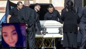 ТИНА САХРАЊЕНА У БЕЛОМ КОВЧЕГУ: Девојка српског порекла која је погинула у Лас Вегасу испраћена на вечни починак (ФОТО)