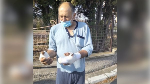 СВЕТОМИР ГОЛИМ РУКАМА УБИО ВУКА: Звер улетела у тор, он кренуо у борбу са животињом - Молио сам лекаре да ме пусте кући