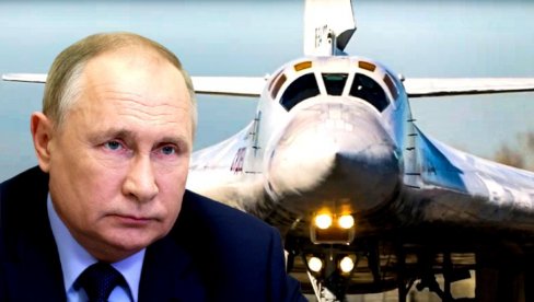 PUTIN SEO U SUPERSONIČNI BOMBARDER TU-160M: Leteo 30 minuta, pa se oglasio (VIDEO)