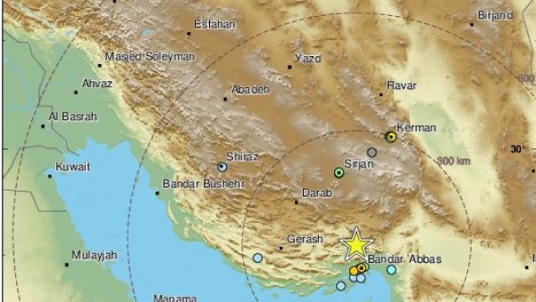 ЈАК ЗЕМЉОТРЕС ПОГОДИО ИРАН: У протеклих 10 дана у истом региону било око 100 потреса