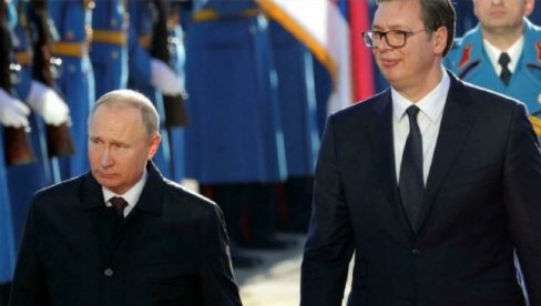 ВУЧИЋ И ПУТИН ЋЕ ДАНАС РАЗГОВАРАТИ ТЕЛЕФОНОМ: Размениће мишљење о свим актуелним темама