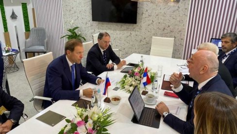 POPOVIĆ I MANTUROV U DUBAIJU: Srbija i Rusija jačaju saradnju na strateškim osnovama