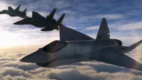 RUSKI ŠAHMAT U OKRŠAJU SA AMERIČKIM F-35: Rosteh pokazao neobičnu bespilotnu verziju novog lovca (VIDEO)