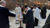 ГРАДИ СЕ НОВИ ОБЈЕКАТ: Освештани темељи конака за посетиоце манастира Тумане