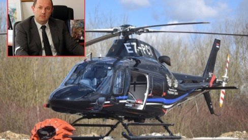 DIREKTOR ELEKTROPRIVREDE RS PREBAČEN U UKC: Luka Petrović helikopterom transportovan u bolnicu nakon saobraćajne nesreće